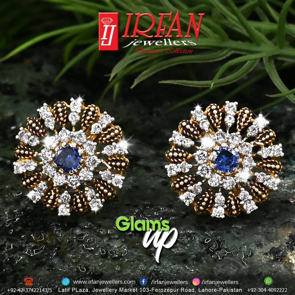 Gold Earring Design 0071