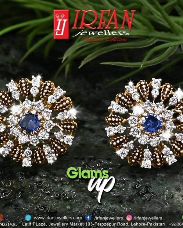 Gold Earring Design 0071