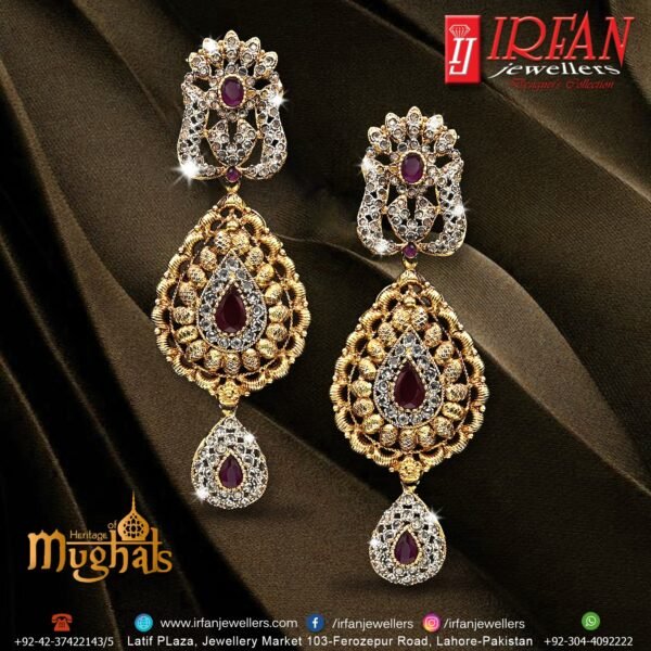 Gold Earring Design 0072