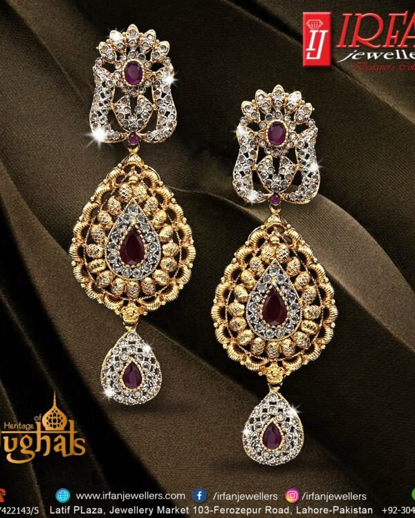 Gold Earring Design 0072