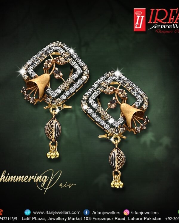 Gold Earring Design 0073