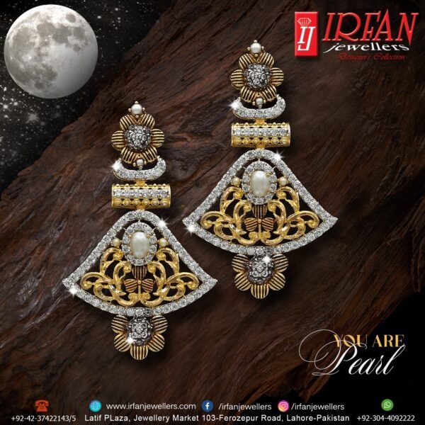 Gold Earring Design 0076