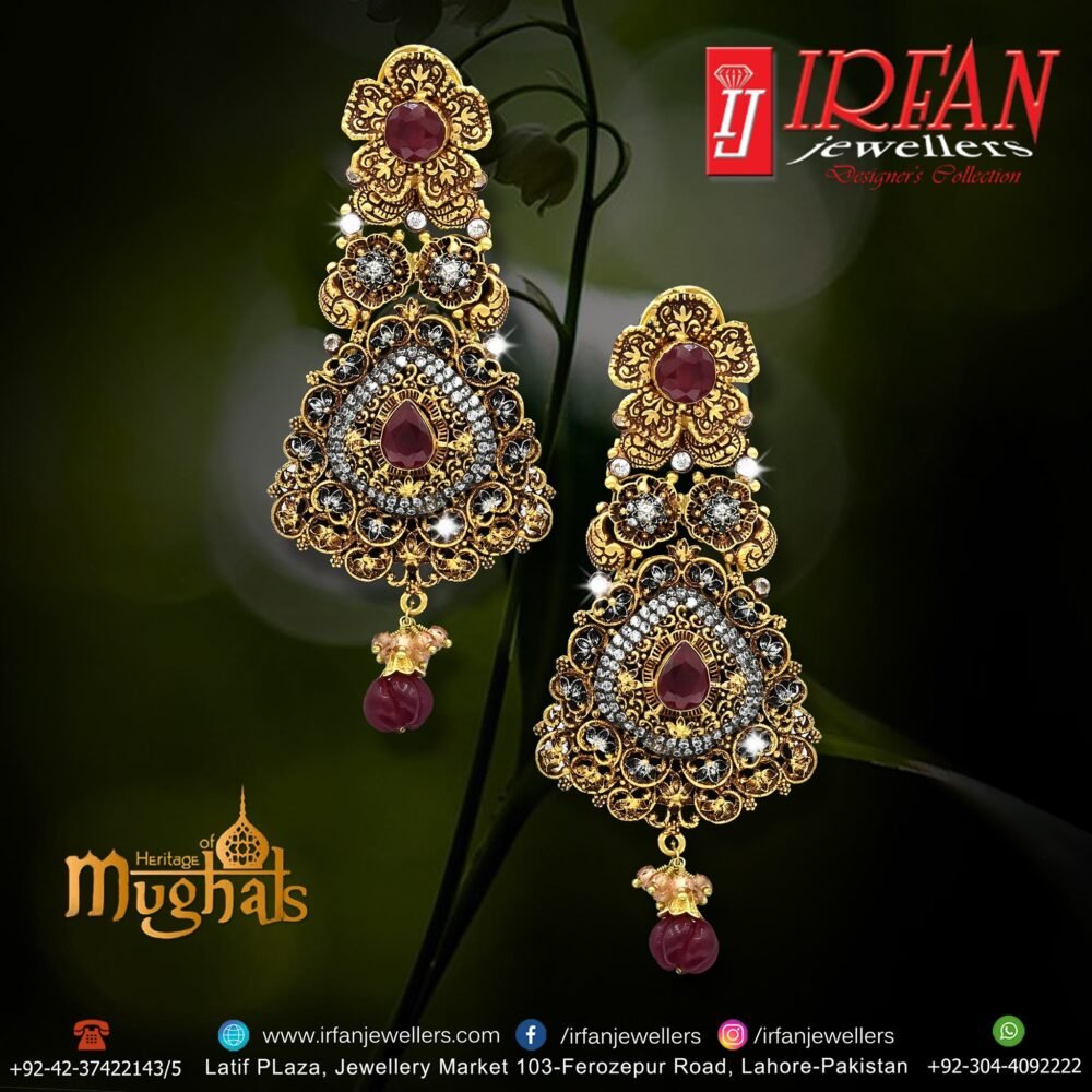 Gold Earring Design 0079
