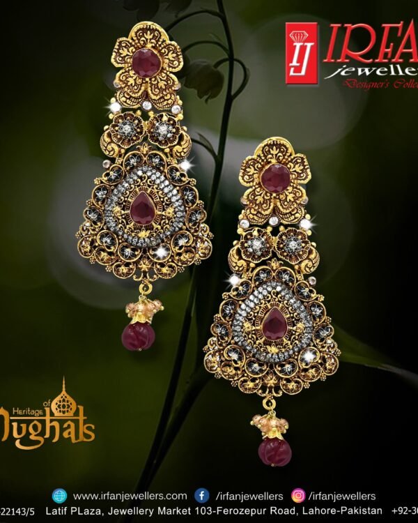 Gold Earring Design 0079