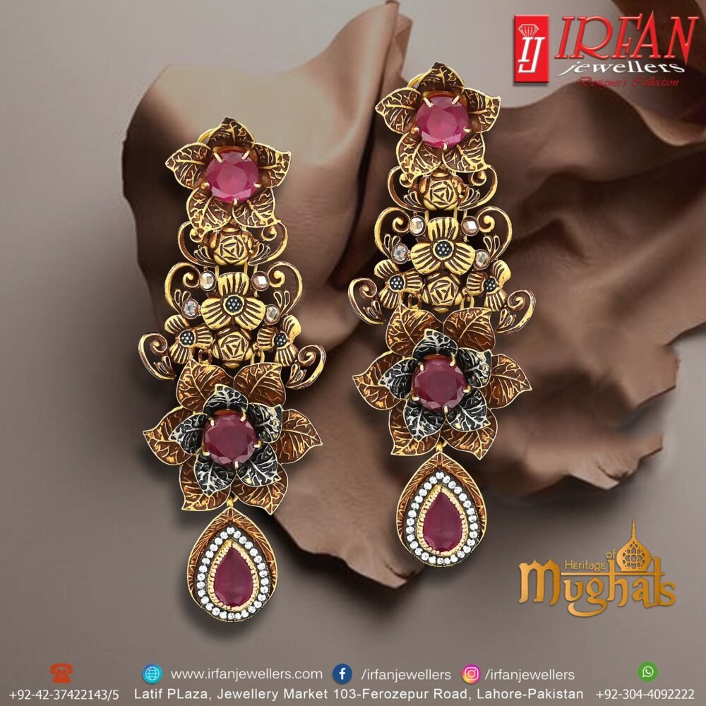 Gold Earring Design 0081