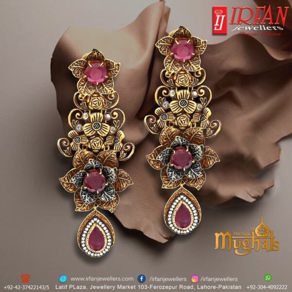 Gold Earring Design 0081