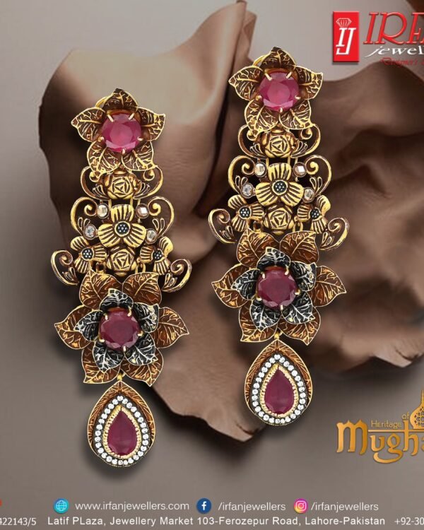 Gold Earring Design 0081