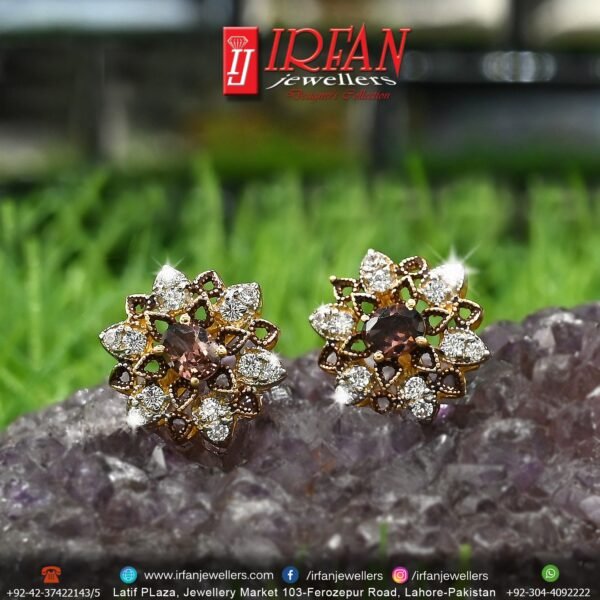 Gold Earring Design 0082