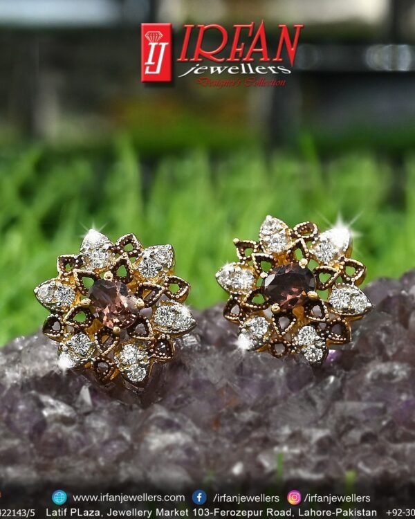 Gold Earring Design 0082
