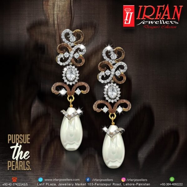 Gold Earring Design 0084