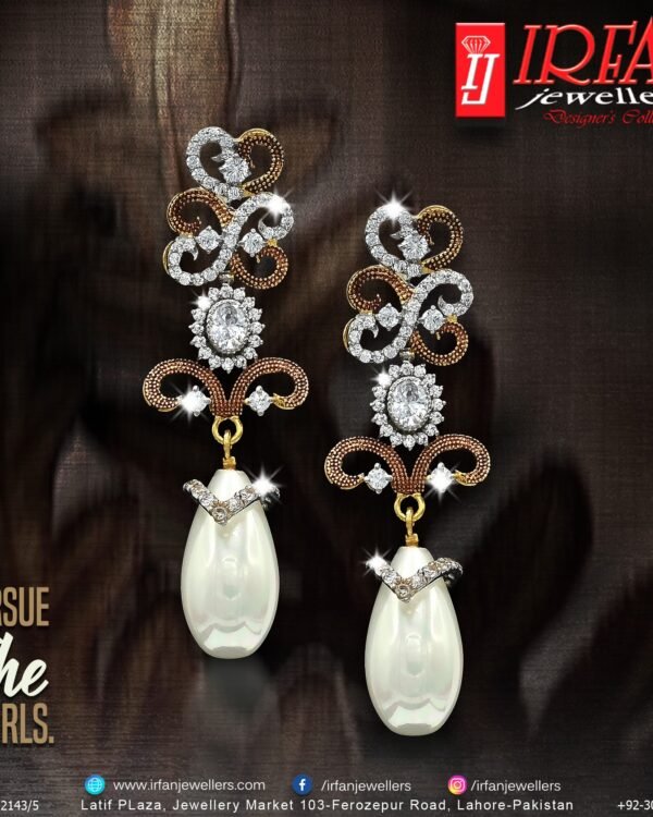 Gold Earring Design 0084
