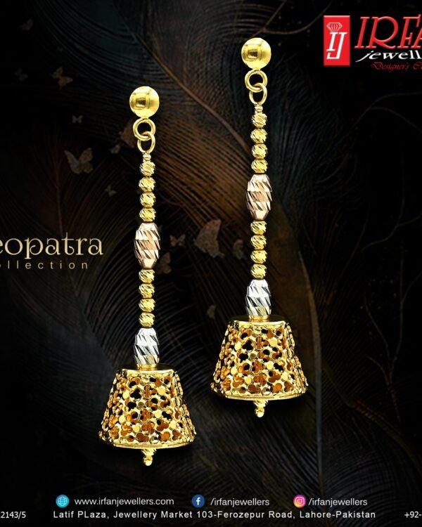 Gold Earring Design 0085
