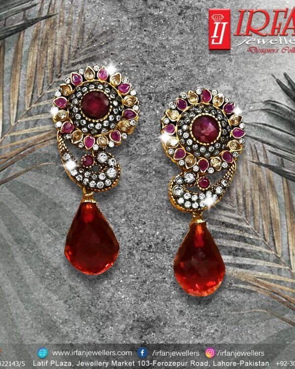Gold Earring Design 0086