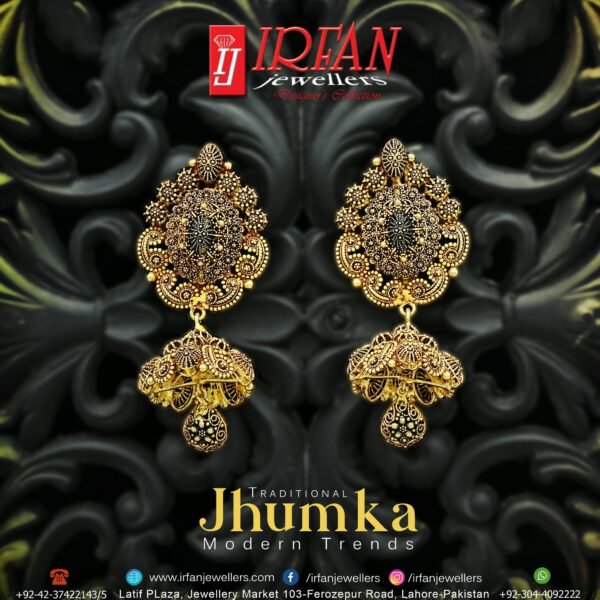 Gold Earring Design 0087