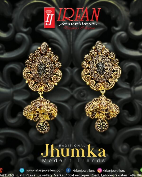 Gold Earring Design 0087