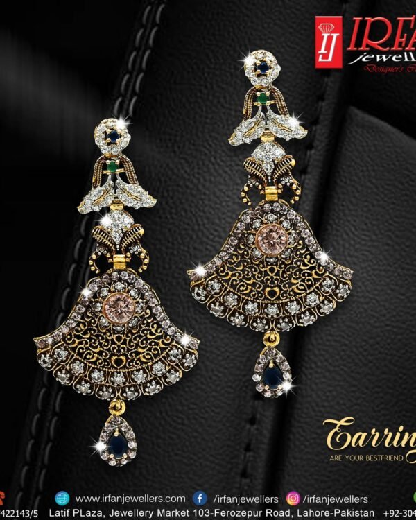 Gold Earring Design 0088