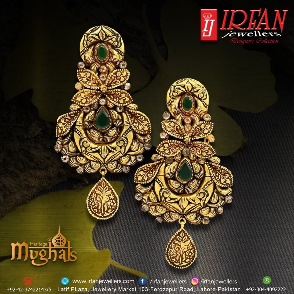 Gold Earring Design 0089