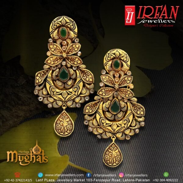 Gold Earring Design 0089
