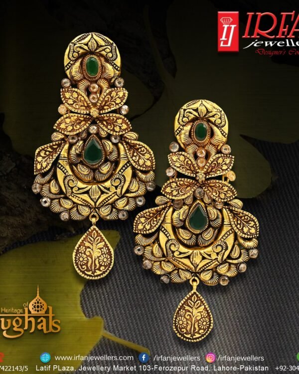 Gold Earring Design 0089