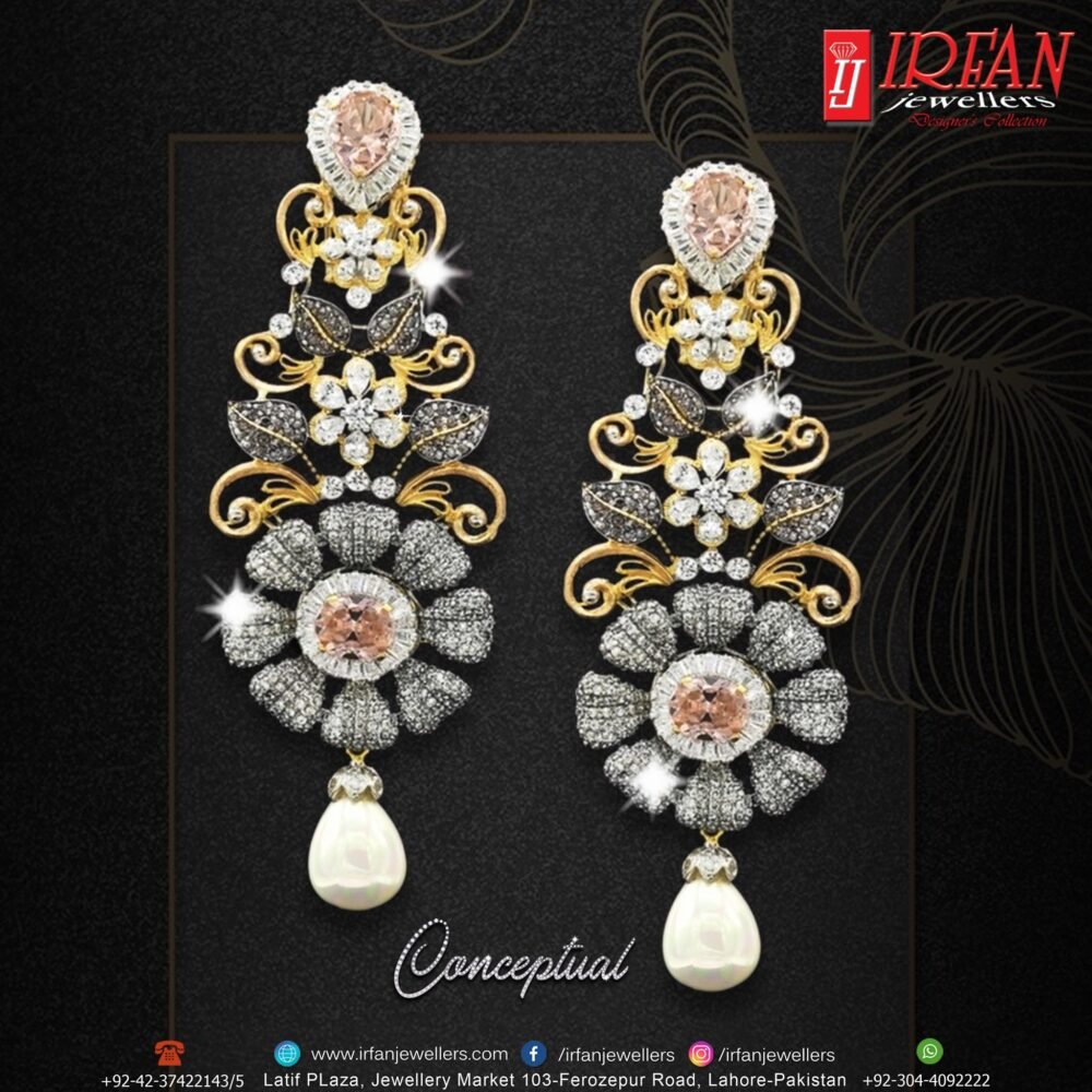 Gold Earring Design 0091