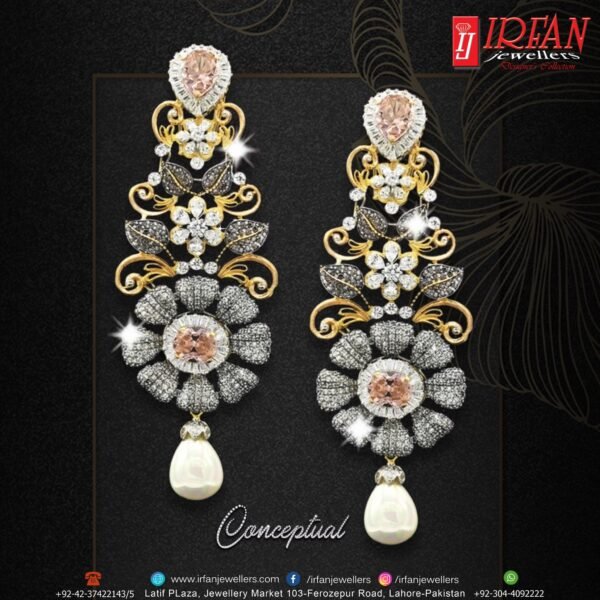Gold Earring Design 0091