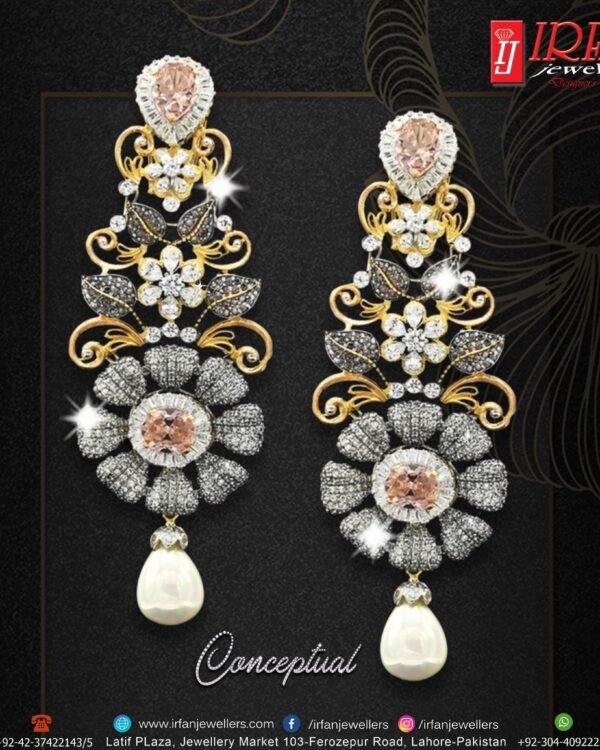 Gold Earring Design 0091