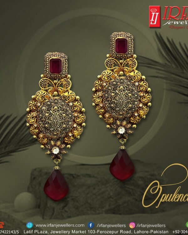 Gold Earring Design 0092
