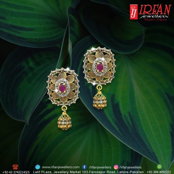 Gold Earring Design 0094