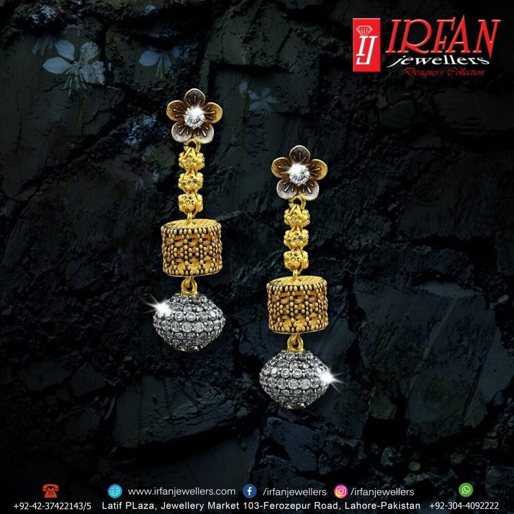 Gold Earring Design 0095