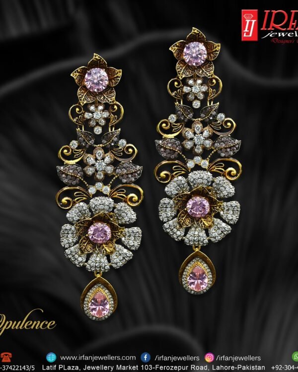 Gold Earring Design 0096