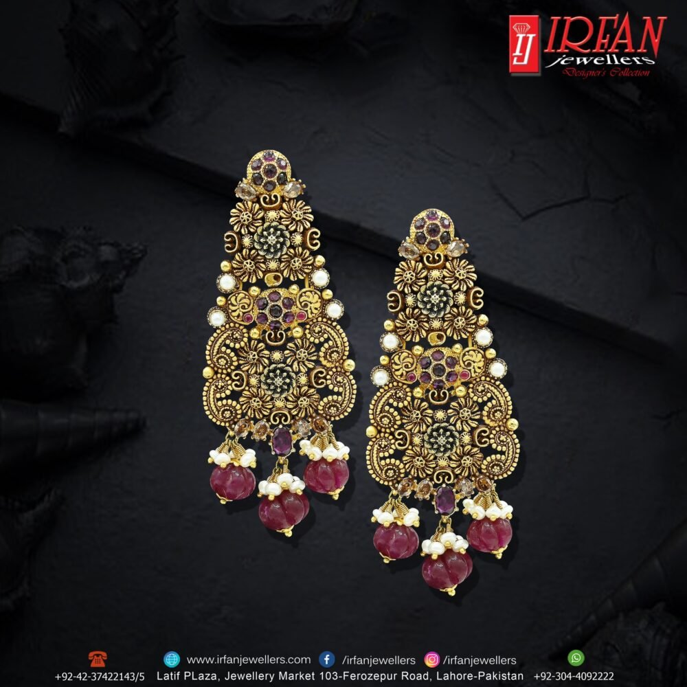 Gold Earring Design 0099