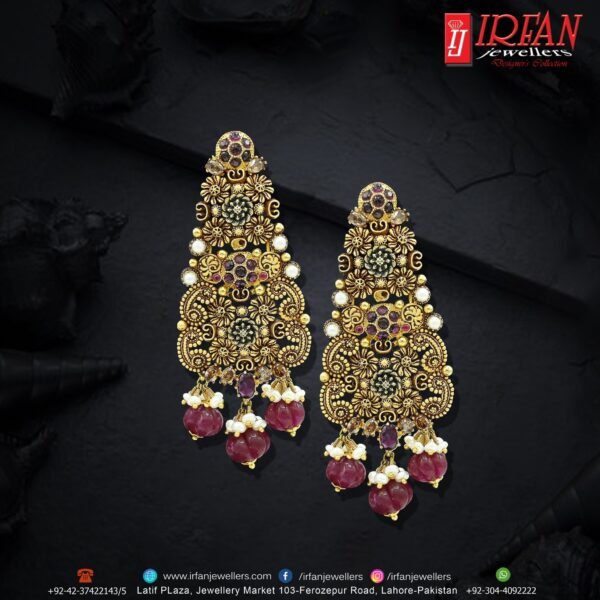 Gold Earring Design 0099