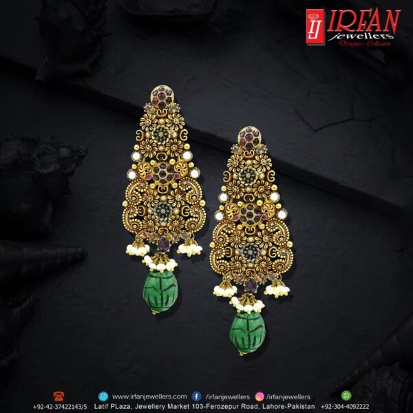 Gold Earring Design 0100