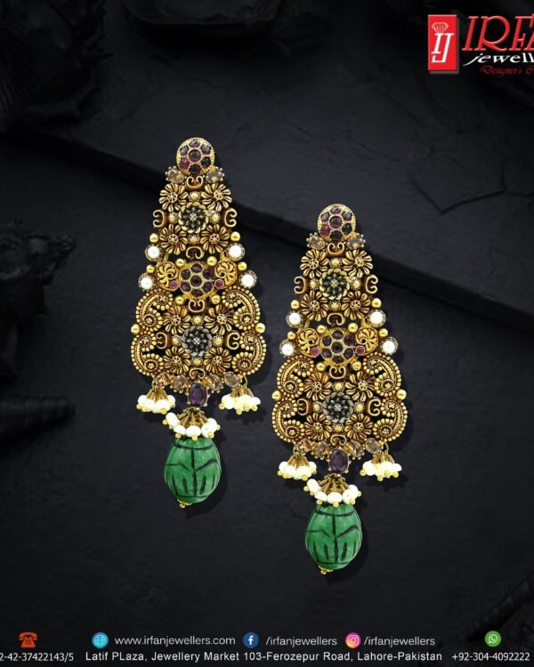Gold Earring Design 0100