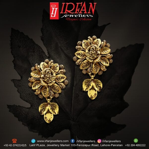 Gold Earring Design 0105