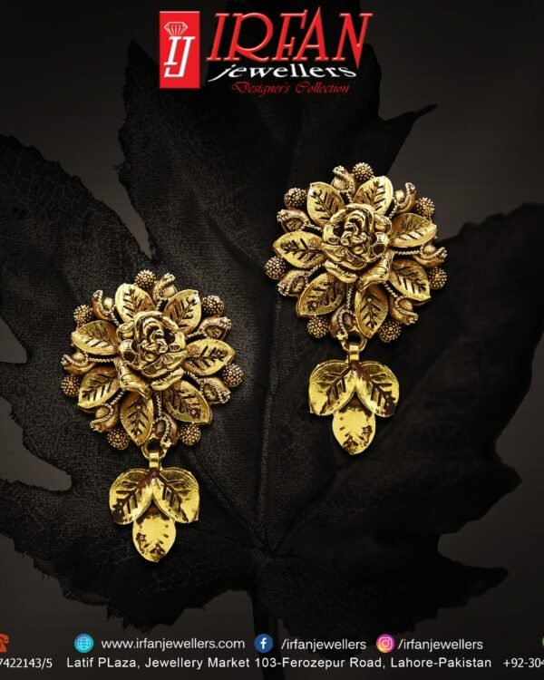 Gold Earring Design 0105