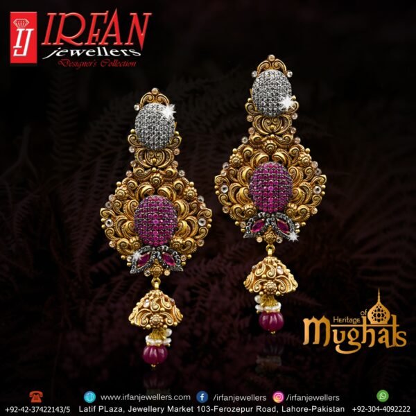 Gold Earring Design 0106