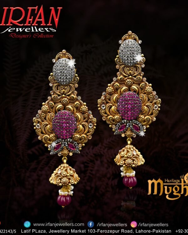 Gold Earring Design 0106