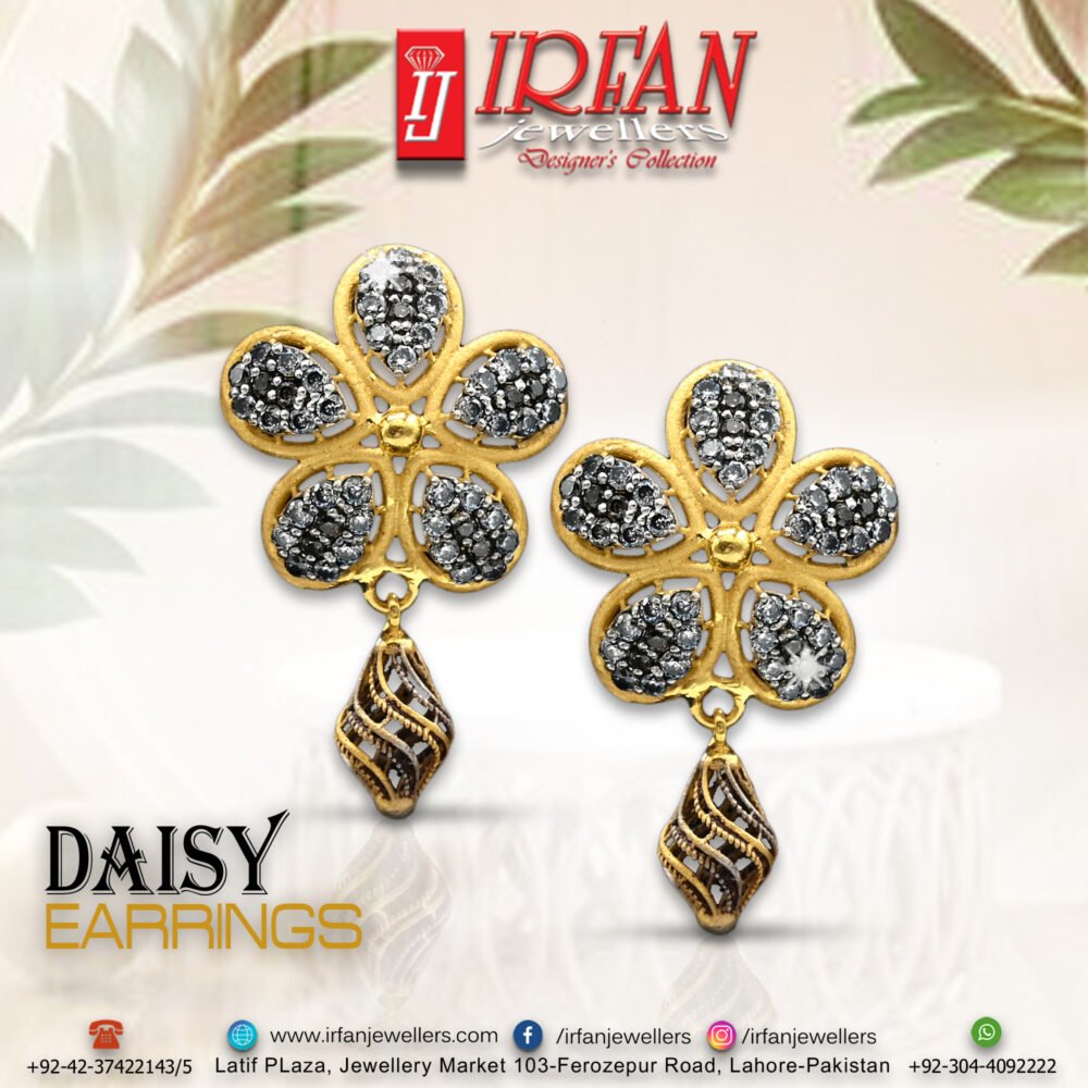 Gold Earring Design 0107