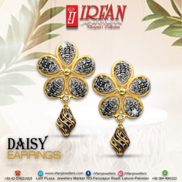 Gold Earring Design 0107
