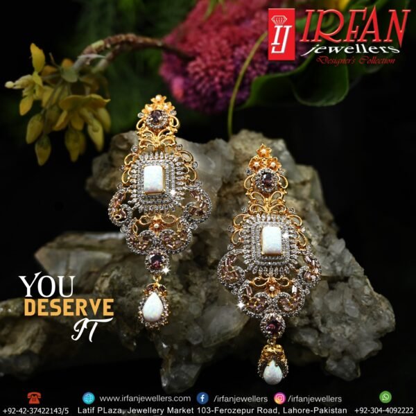 Gold Earring Design 0108