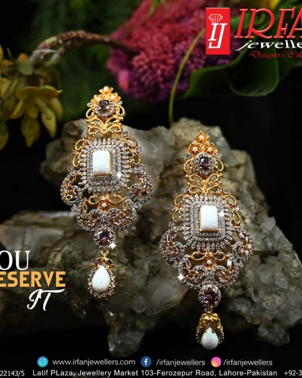 Gold Earring Design 0108