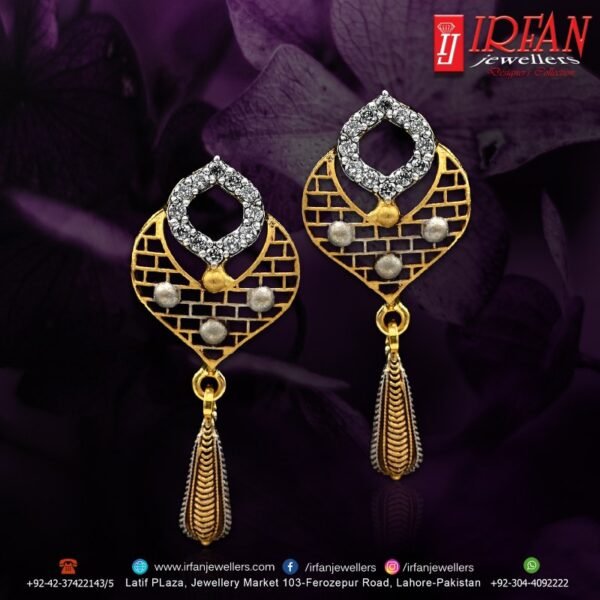 Gold Earring Design 0110