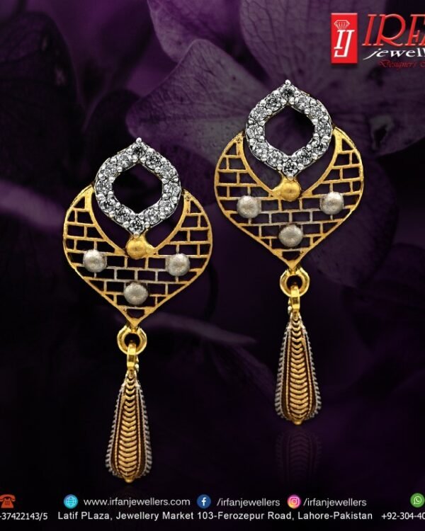 Gold Earring Design 0110