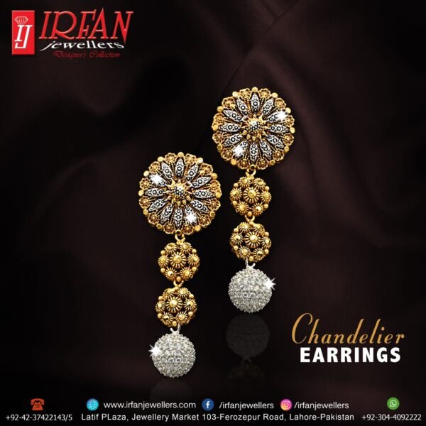 Gold Earring Design 0113