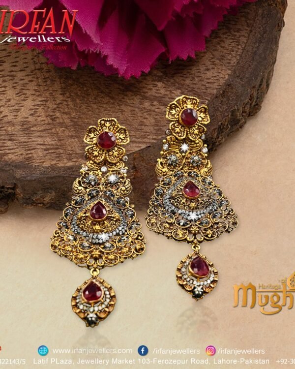 Gold Earring Design 0114