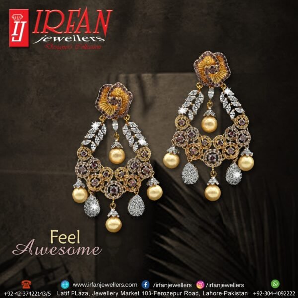 Gold Earring Design 0116