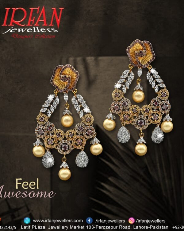 Gold Earring Design 0116