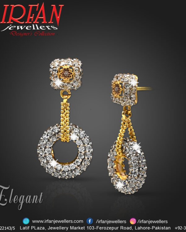 Gold Earring Design 0117