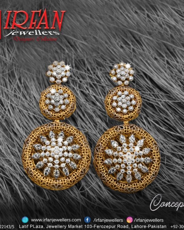Gold Earring Design 0119
